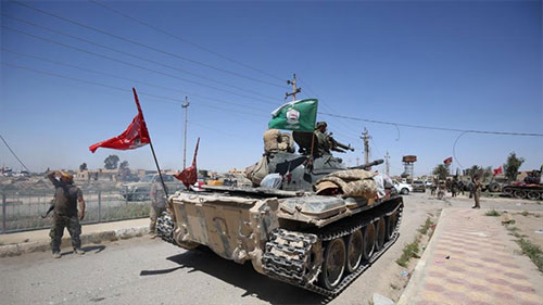 Las fuerzas de Movilización Popular controlan la frontera con Siria